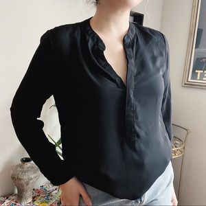 Audrey & Celine Black Blouse